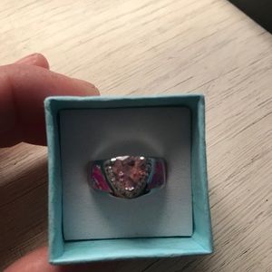 Breast cancer awareness ring